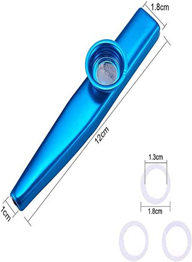 فيناياكارت - كازو من سبائك الألومنيوم وكازو فموي بخمسة أغشية فلوت - أزرق - Image 2